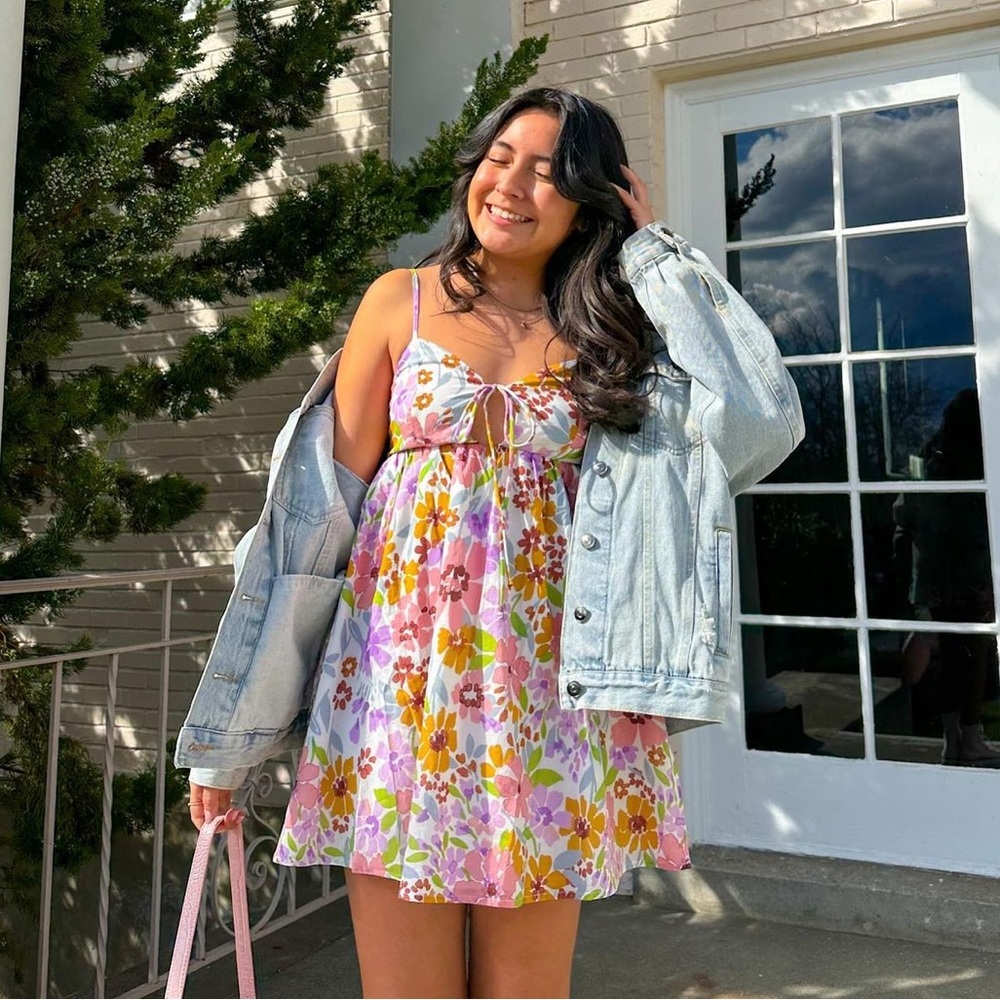 Floral Mini Dress